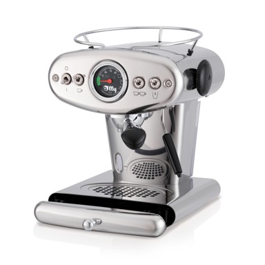 ILLY Aparat za espresso kavu X1 Anniversary, inox, mljevena kava + E.S.E
