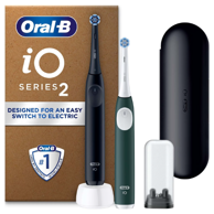 ORAL-B ELEKTRIČNA ČETKICA iO2 duopack, crna/zelena