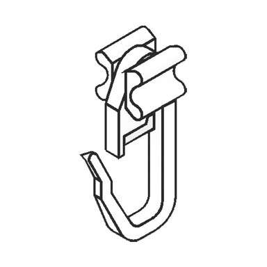 Karniša klizači za aluminijumske vodilice 1 paket = 50kom