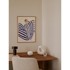 THE POSTER CLUB Plakat 50x70 cm Blue Stripe at Concorde 