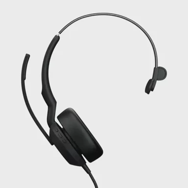 JABRA slušalice Evolve2 50 MS Stereo bez Bluetootha, crne