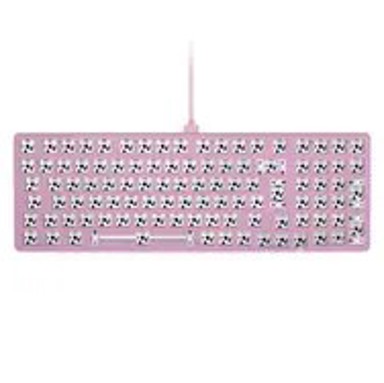 GLORIOUS GAMING Tipkovnica GMMK 2, mehanička, USB, US, 96%, RGB, roza
