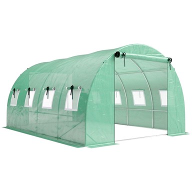 HOMESTAR Staklenik 3 razine 58x44x78 cm, siv