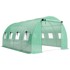 HOMESTAR Staklenik 3 razine 58x44x78 cm, siv