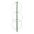 NORTHIX Nosači za biljke 60 cm set od 4 kom metal plastika, zeleni