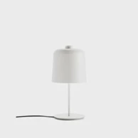 Stolna svjetiljka Zile B0220, E27, 20 cm, bijela