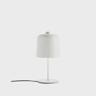Stolna svjetiljka Zile B0220, E27, 20 cm, bijela