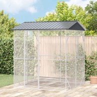 Avijar za ptice 210×227×247 cm, antracit