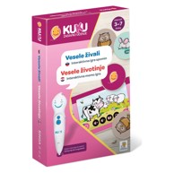 KUKU interaktivna memo igra Vesele životinje