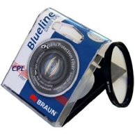 BRAUN Polarizacijski filtar za kameru 62 mm Blueline, crni