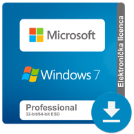MICROSOFT Licenca WINDOWS 7 PROFESSIONAL 32-64-bit ESD