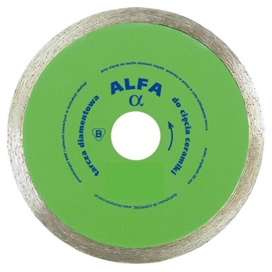 ALFA Glatka dijamantna šipka za pločice TD-125, 125 mm