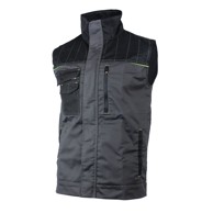 LACUNA Radni prsluk NORTH TECH SIVO ZELENI, veličina L