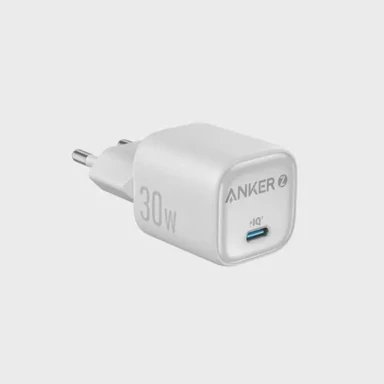 ANKER Zolo punjač, USB-C, 30 W, bijeli