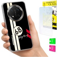 Futrola za Honor Magic7 Lite, maska foto, stražnja maska, futrola + staklo 9H