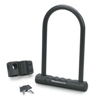 MASTER LOCK Lokot s kabelom, crni