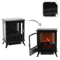 Kaminska peć 900/1800 W, 41,5x28x50,8 cm, imitacija plamena