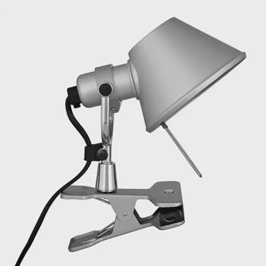 Svjetiljka Tolomeo Micro Pinza, s kvačicom, aluminij