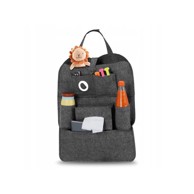 LIONELO Organizator za stražnju stranu prednjeg sjedala u automobilu, crni