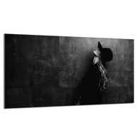 TMK Staklena zaštita za štednjak ili ploču za kuhanje 90x52, žena