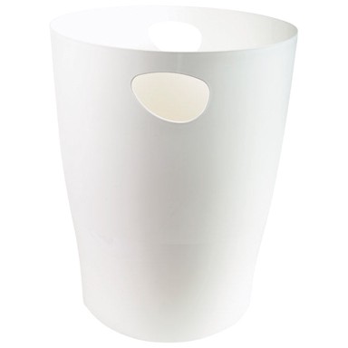 EXACOMPTA Ecobin 45313D Koš za smeće, PP, 15 L, bijeli