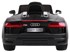 Auto na akumulator Audi R8 Spyder RS, crni, lakirani