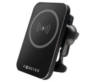 FOREVER Magnetni auto držač/punjač za telefon MACH-100, 15W bežično punjenje, rotacija od 360°