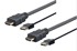 VIVOLINK Kabelski adapter 1 m HDMI USB Tipa-A, crni