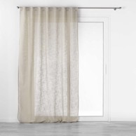 DOUCEUR D'INTÉRIEUR Smeđa prozirna zavjesa 140x240 cm Haltona