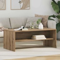 Stolić za kavu od konstruiranog drva 100 x 50 x 40 cm, umjetnički hrast