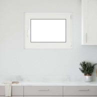 Prozor za podrum Risor 90 x 70 cm, PVC i staklo, trostruki sloj, naginjanje i okretanje desno, antracit