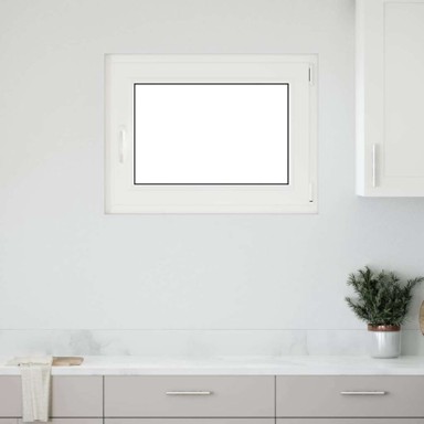 Prozor za podrum Risor 90 x 70 cm, PVC i staklo, trostruki sloj, naginjanje i okretanje desno, antracit