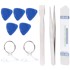 Set alata za popravak GSM 25 u 1, s dvostrukom kutijom, ljepilom E-8000 110 ml, nožem i kapton trakom