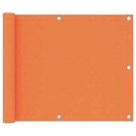 Balkonski zastor 75 x 400 cm Oxford, narančasti