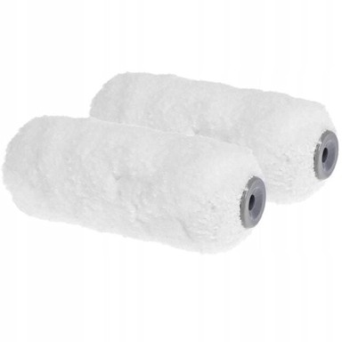 Valjak za boju, 10 cm, 2 komada, vlaknasti