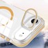 Stražnja maskica za Apple iPhone Air, sa stalkom, MagSafe, prozirna, sa stalkom