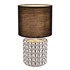 GLOBO Stolna lampa VALENTINO 1x E14 40W, kromirana