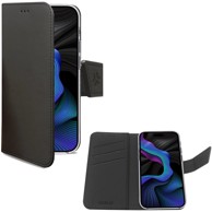 CELLY Novčanik-futrola za iPhone 15, crna