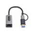 STARTECH Mrežna kartica C21GA-USB-ETHERNET, USB na Ethernet, 5000 Mbit/s, siva