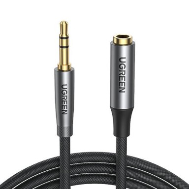 UGREEN AV190 AUX produžni kabel 3,5 mm, 1 m, crni