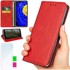BLUEMOON Preklopna maskica za Samsung Galaxy M55 5G, crvena
