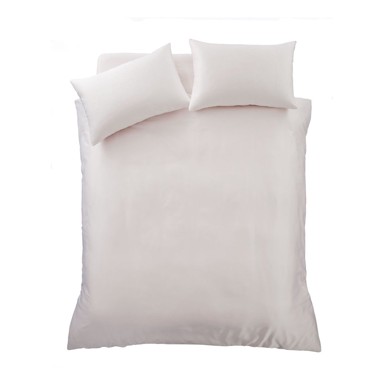 CATHERINE LANSFIELD Posteljina Silky Soft satenska za bračni/produženi krevet 230x220 cm ružičasta