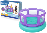 BESTWAY Trampolin na napuhavanje52646,  152 cm x 152 cm x 84 cm