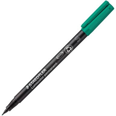 STAEDTLER Marker permanentni 0,4mm reciklirani Lumocolor 313-5 zeleni