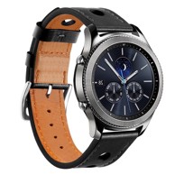 B-STRAP Leather Italy remen za Huawei Watch GT3 46mm, black