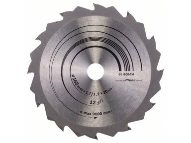 BOSCH Professional list kružne pile Optiline Wood 165x20-12 (2608642600)