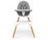 MILLY MALLY Stolica za hranjenje Malmo, 2u1, siva