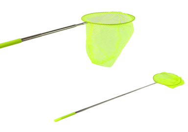 Mreža za leptire, teleskopska, sklopiva, 85 cm, žuta