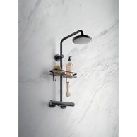 METALTEX Kupaonska polica Origin, crna