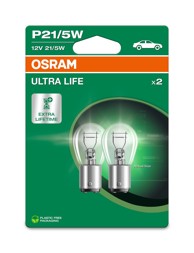 OSRAM Žarulja Ultra Life 7528ULT-2BL, P21/5W, 12V, BAY15D
